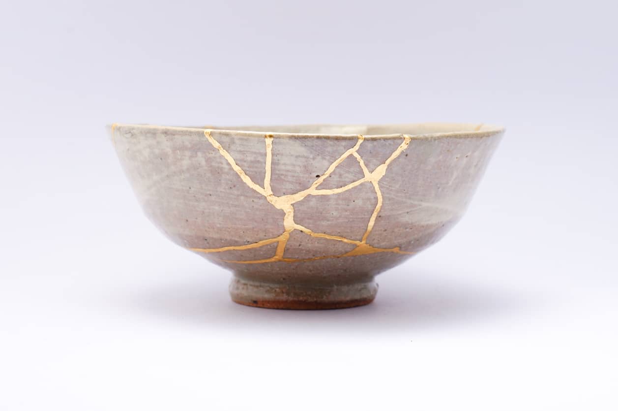 vase cassé Kintsugi réparer DiY