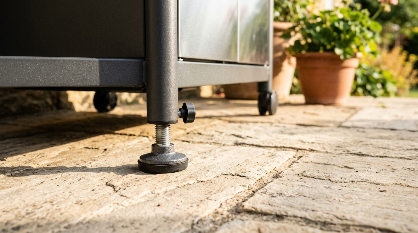 Barbecue bancal et dangereux ? Ce réglage méconnu en 4 étapes le fige comme un roc sur votre terrasse