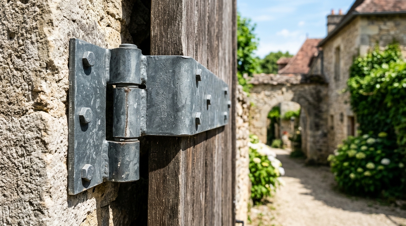 Oubliez l’huile classique sur votre portail qui grince en été : la méthode insoupçonnée pour le faire taire sans ruiner les gonds
