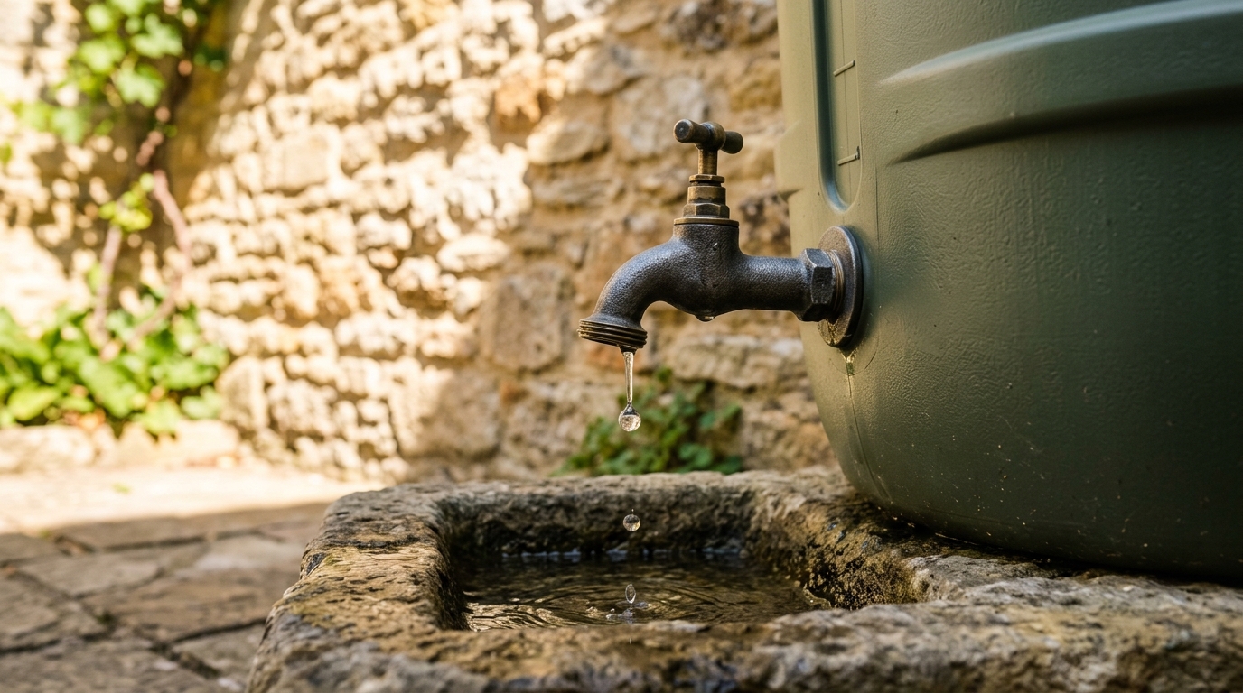 Votre récupérateur d’eau de pluie coule au compte-gouttes ? Ce réflexe d’entretien de 2 minutes ressuscite instantanément son débit