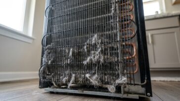Fini le frigo qui tourne sans répit à 33 °C : depuis qu'il passe ça derrière l'appareil deux fois par an, la cuisine peut ...