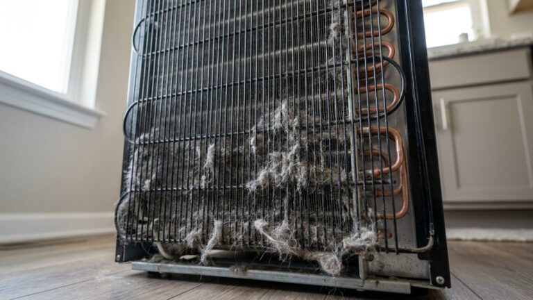 Fini le frigo qui tourne sans répit à 33 °C : depuis qu'il passe ça derrière l'appareil deux fois par an, la cuisine peut ...