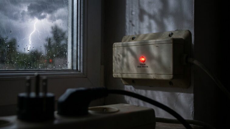 J'ai branché toute la télé et la box sur une multiprise antifoudre juste pour dormir tranquille : le soir de l'orage, j'ai...