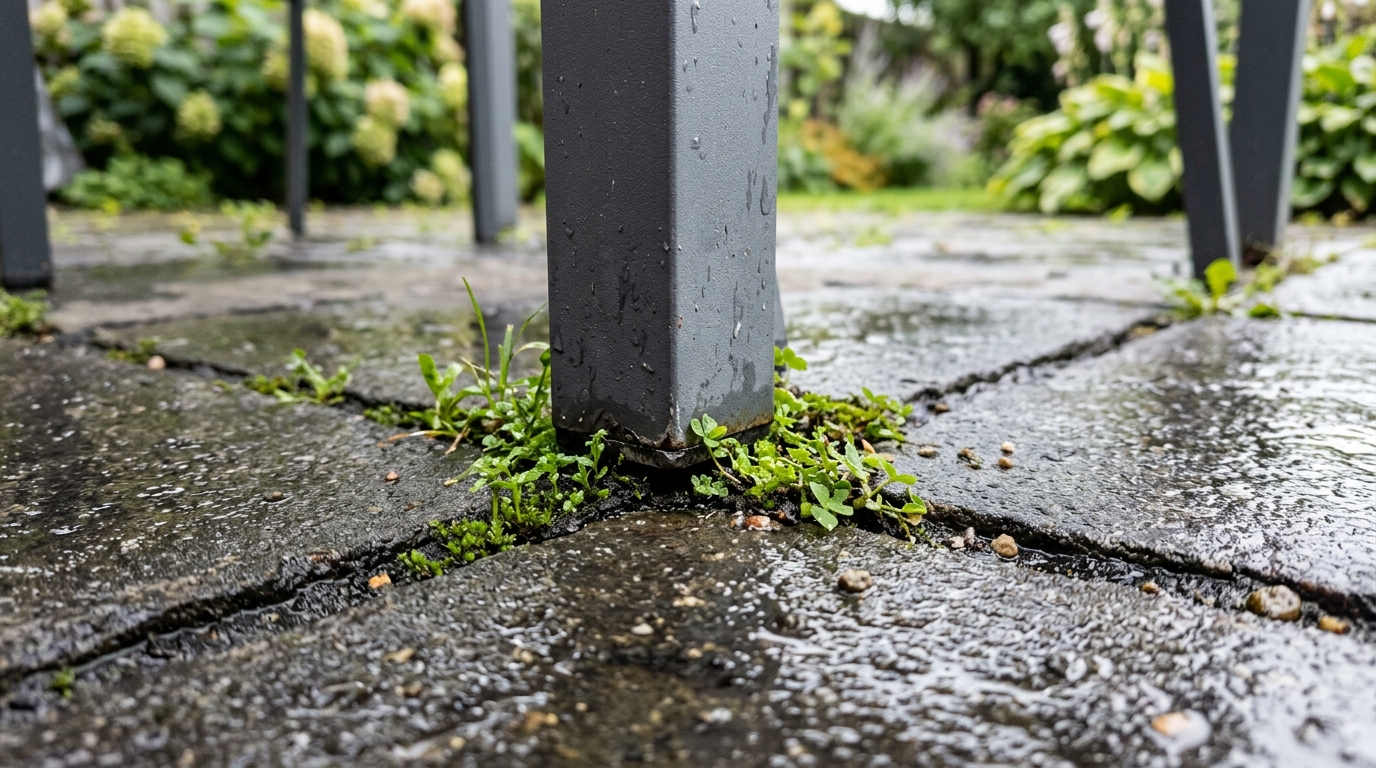 J’ai fait le tour de ma maison après la première pluie de fin août juste pour rentrer le salon de jardin : au ras du sol, j’ai compris ce que l’été avait caché