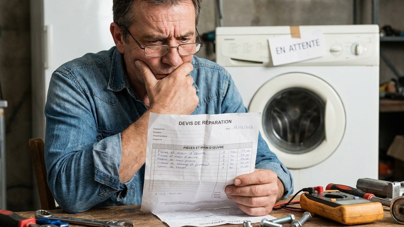 « Je pensais que la réparation était aidée dans tous les cas » : à l'atelier, on m'a expliqué ce qui manquait sur mon devis