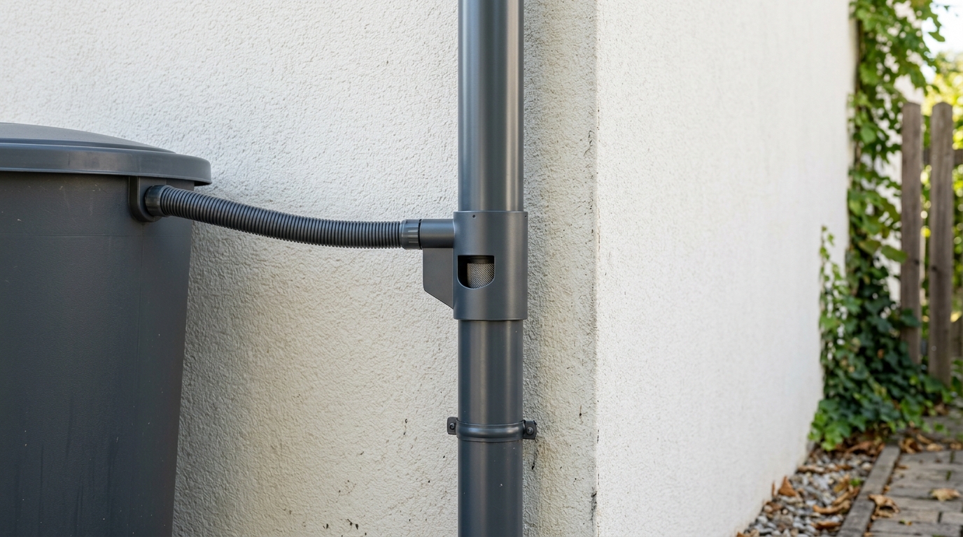 L’astuce secrète pour installer un récupérateur d’eau en un clin d’œil et piéger toutes les pluies de septembre sans débordement