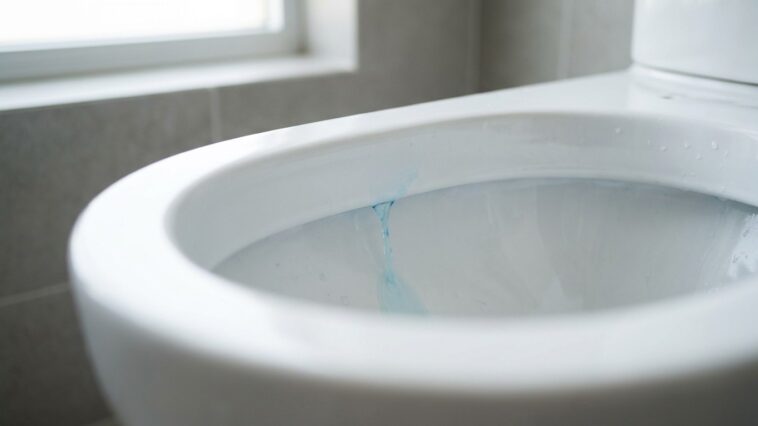 Mon réservoir de WC ne fait pas le moindre bruit depuis deux ans : le jour où j'ai regardé le fond de la cuvette, j'ai vu ...