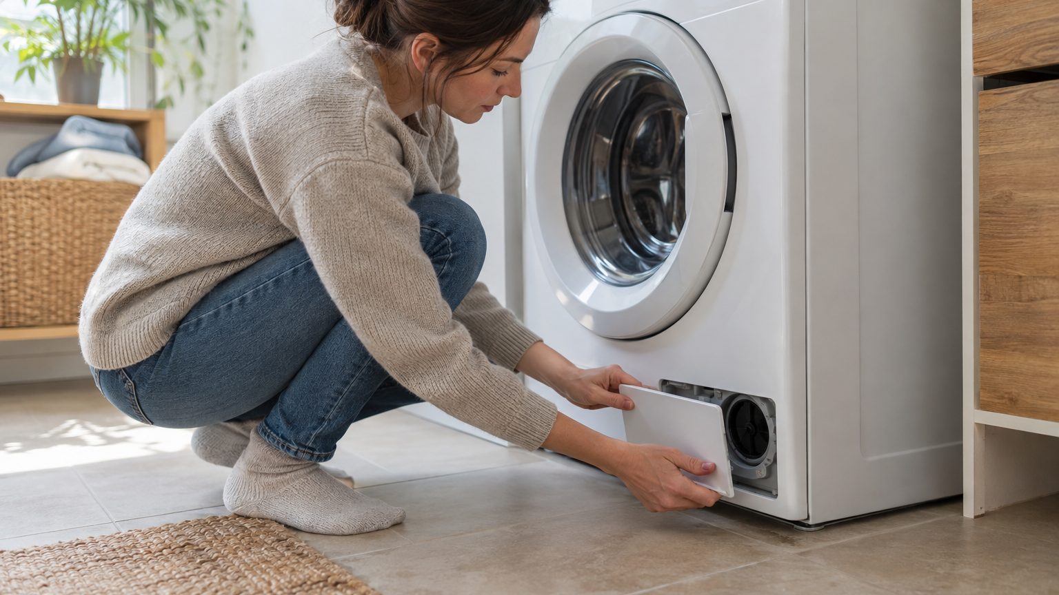 J'allais racheter un lave-linge à 500 euros juste parce qu'il s'était bloqué en plein essorage, le tambour plein d'eau : c...
