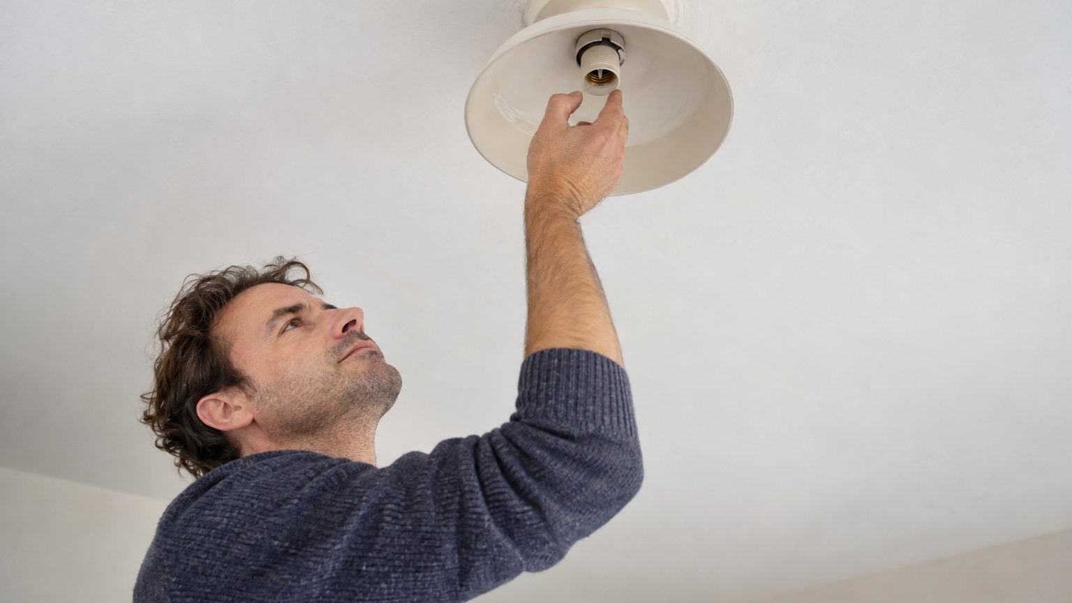 Ampoule LED qui luit éteinte : causes et solutions