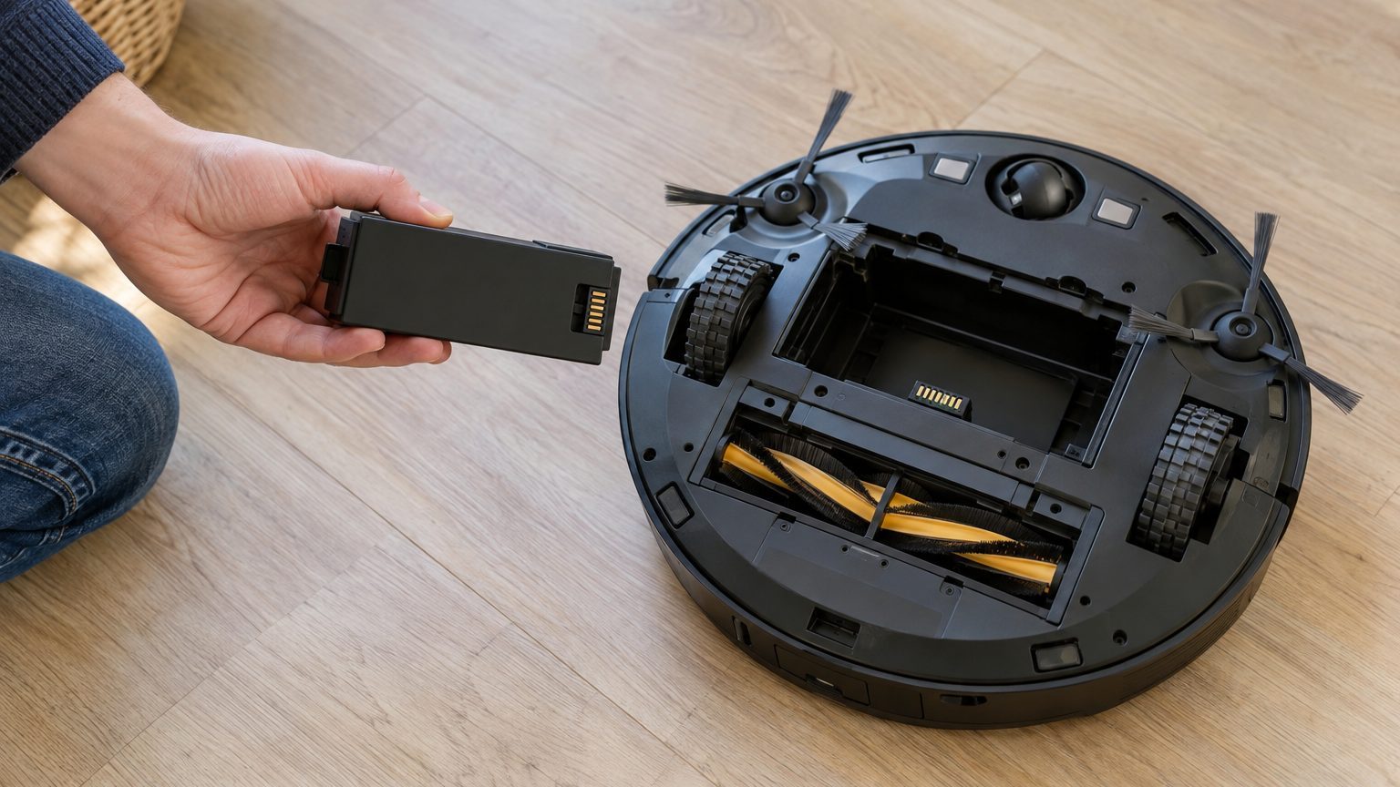 Batterie aspirateur robot usée : remplacement pour 20 à 50 €