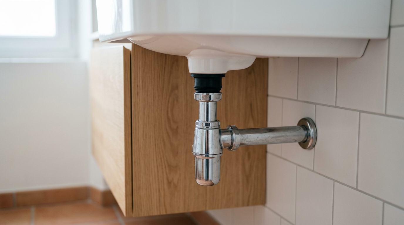 Je changeais le joint de mon siphon dès que ça gouttait sous le lavabo : un plombier m&rsquo;a montré ce que je faisais de travers