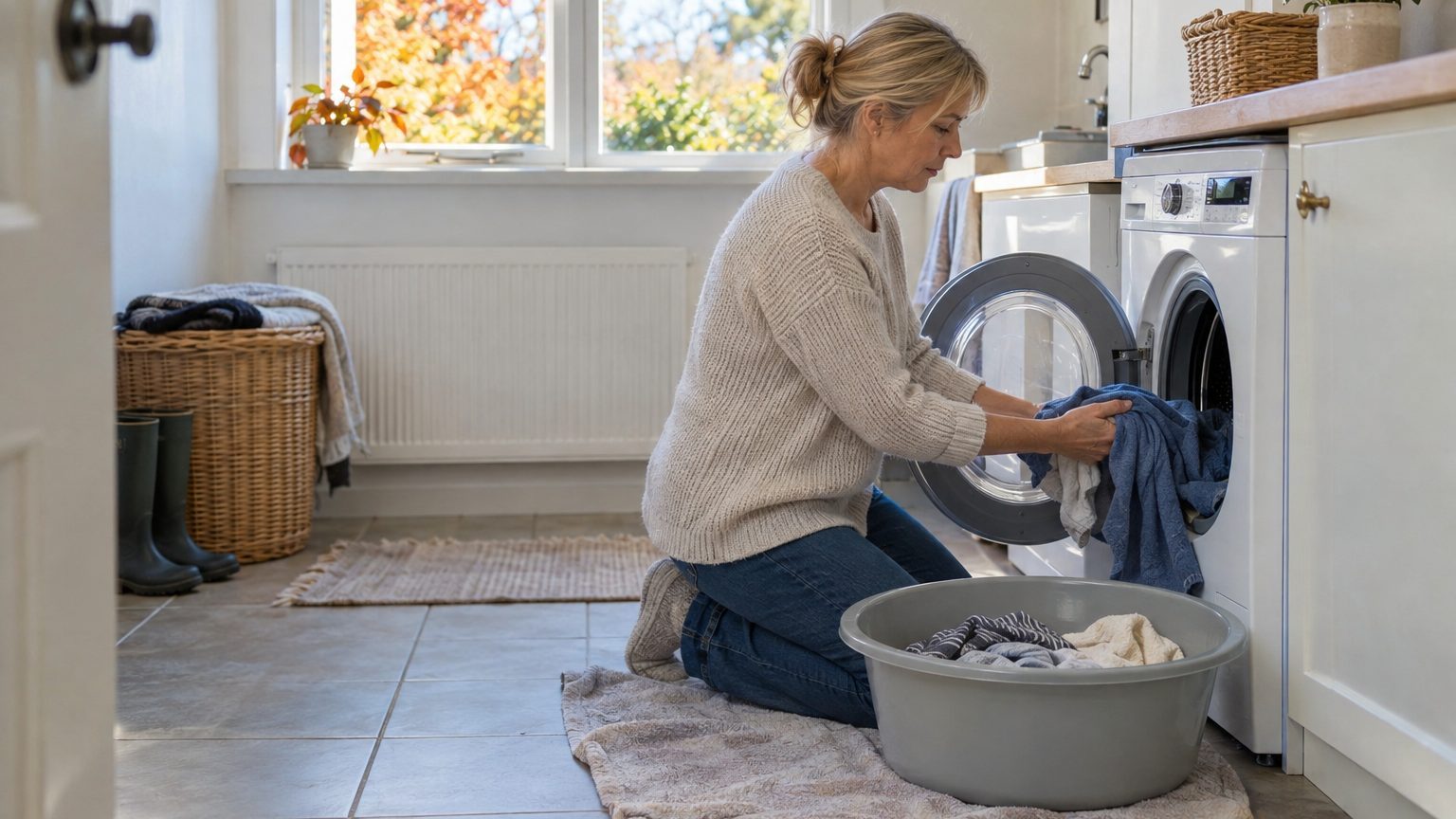 Lave-linge Bosch erreur E18 : nettoyer le filtre de pompe